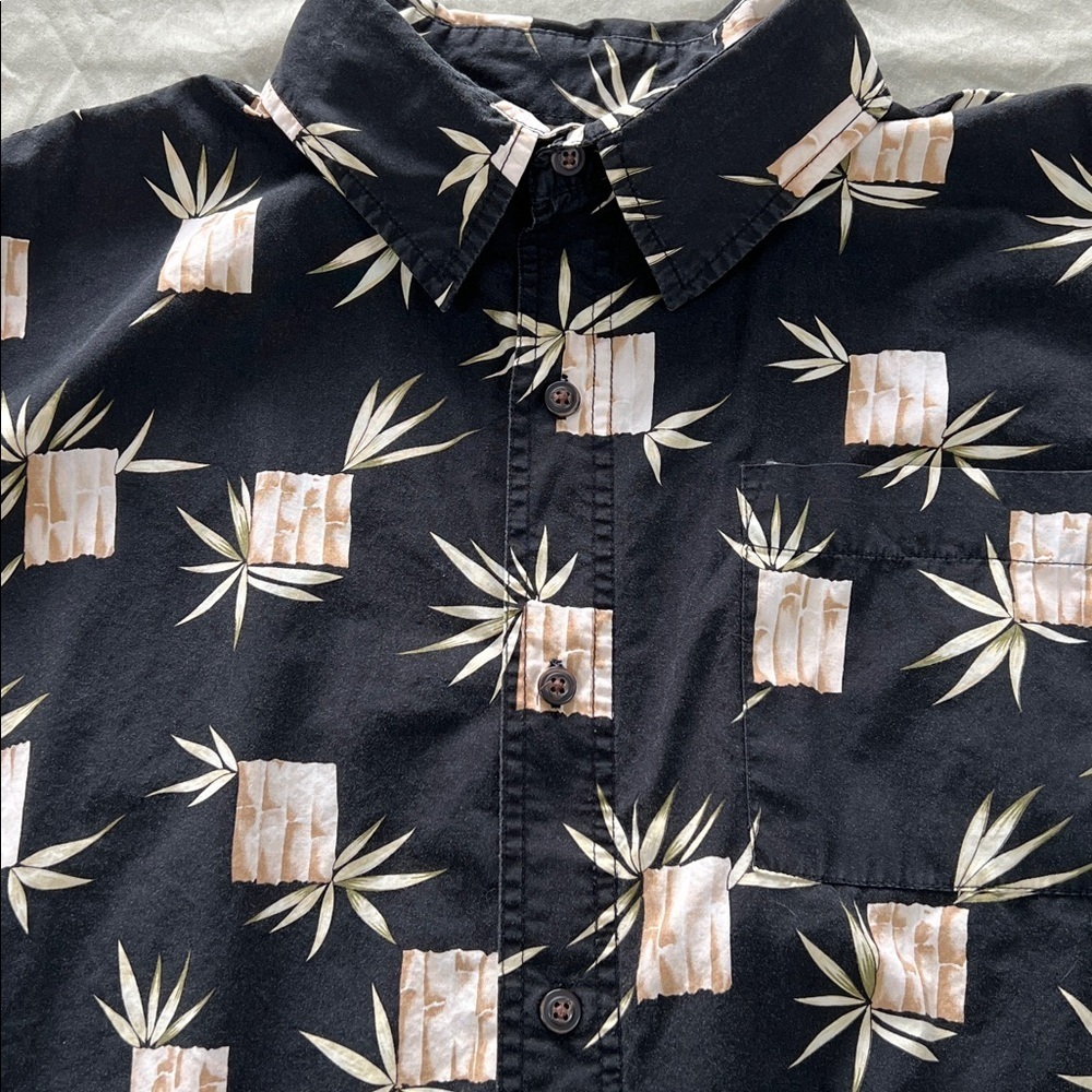 Vintage Newport Blue Men’s Hawaiian tropical shirt xl